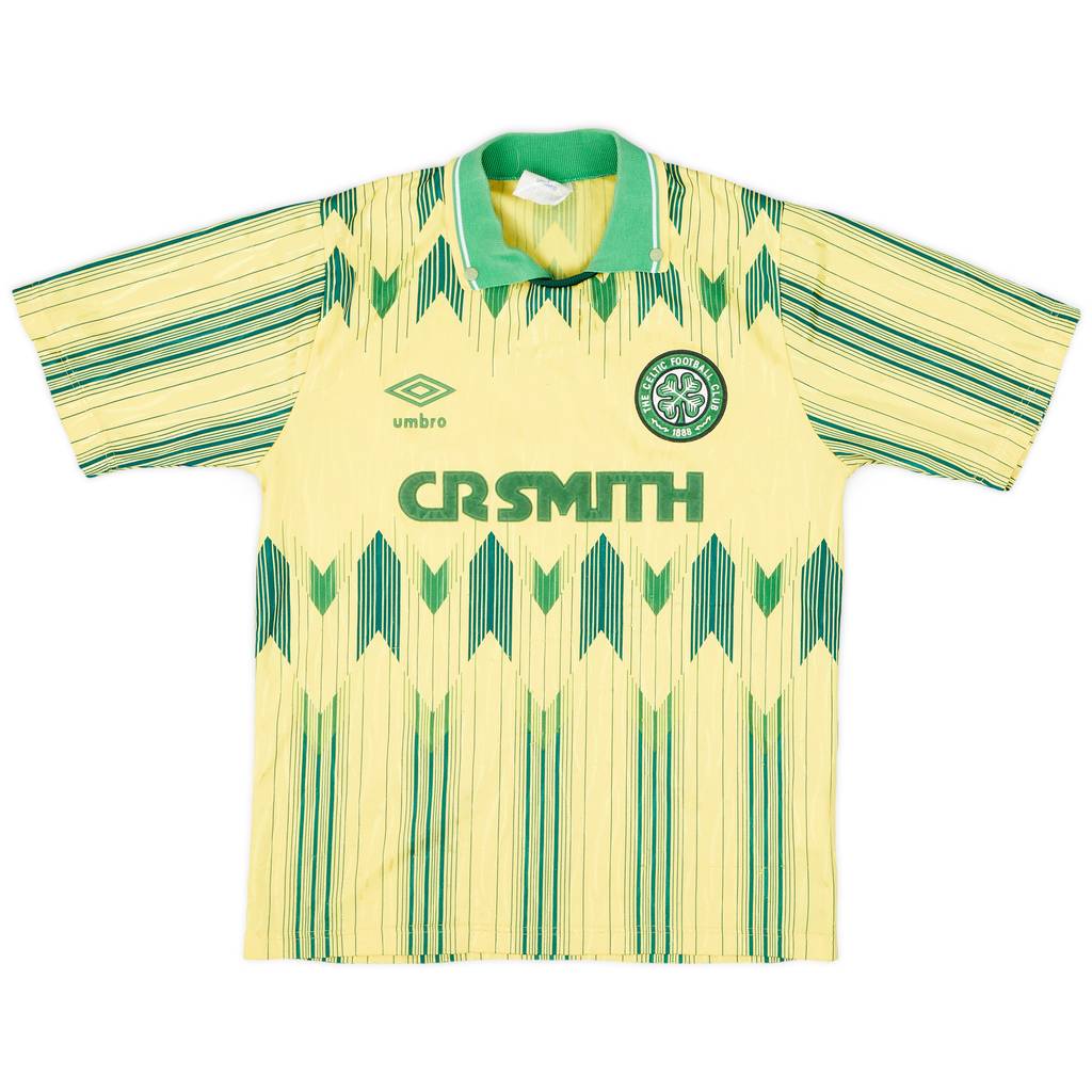 1989-91 Celtic Away Shirt - 8/10 - (M.Boys)