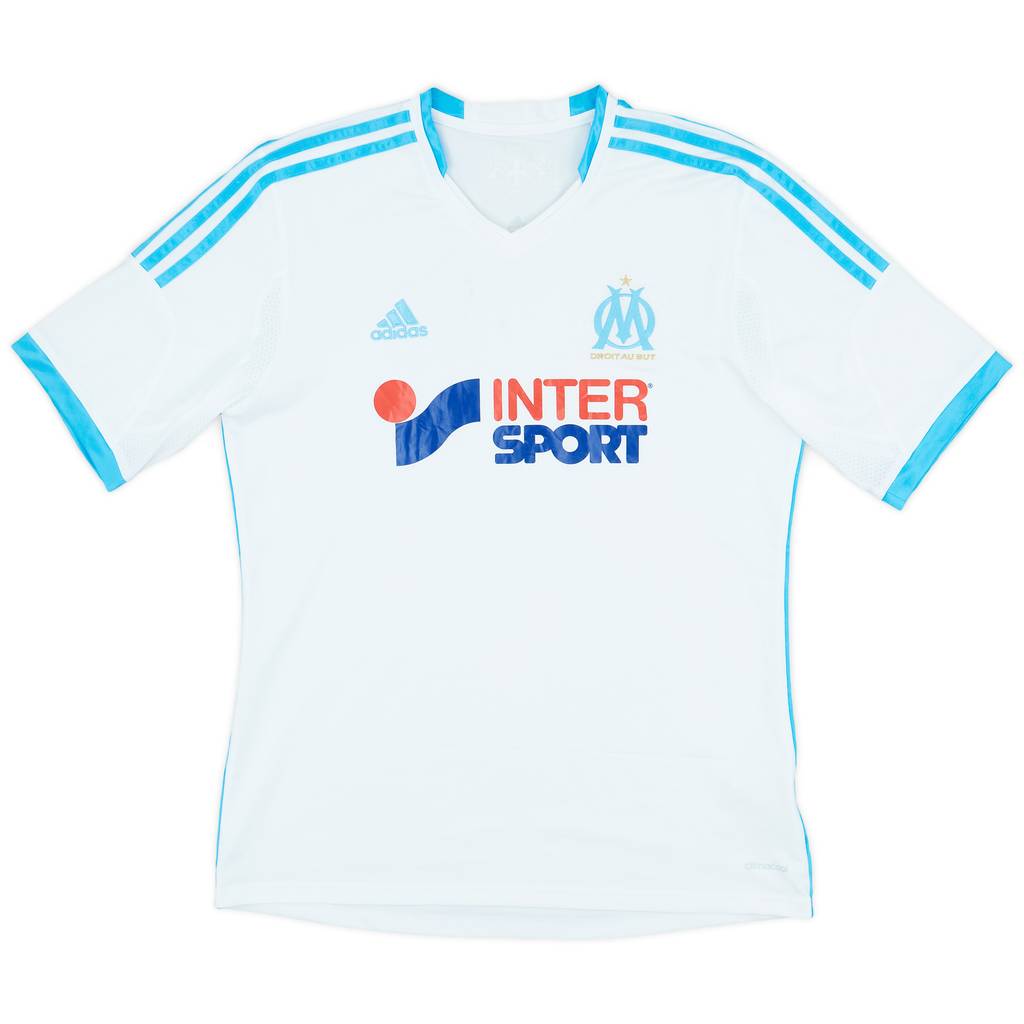 2013-14 Olympique Marseille Home Shirt - 6/10 - (M)