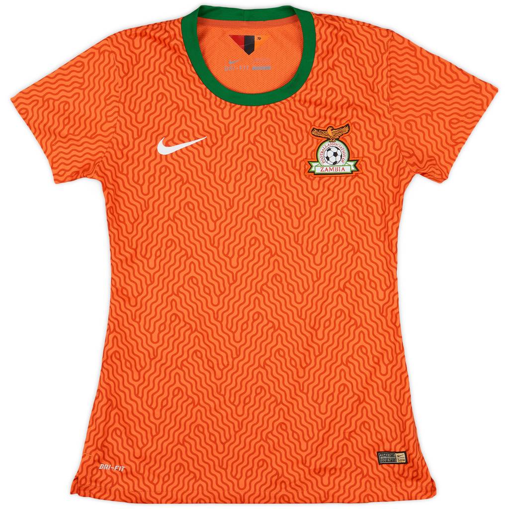 2014-16 Zambia Player Issue Away Shirt - 8/10 - (Womens's L)