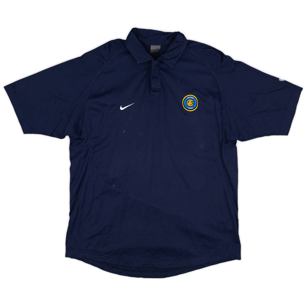 2003-04 Inter Milan Nike Polo Shirt - 9/10 - (XL)