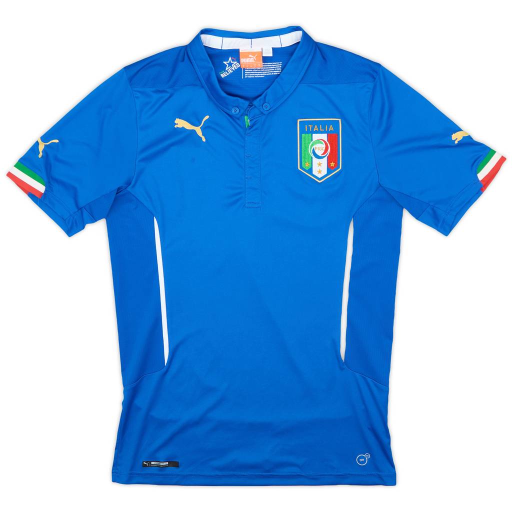 2014-15 Italy Home Shirt - 8/10 - (M)