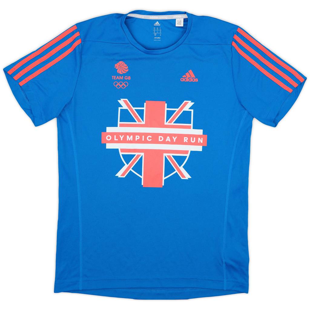 2016 Team GB adidas 'Olympic Day Run' Training Shirt - 9/10 - (S)