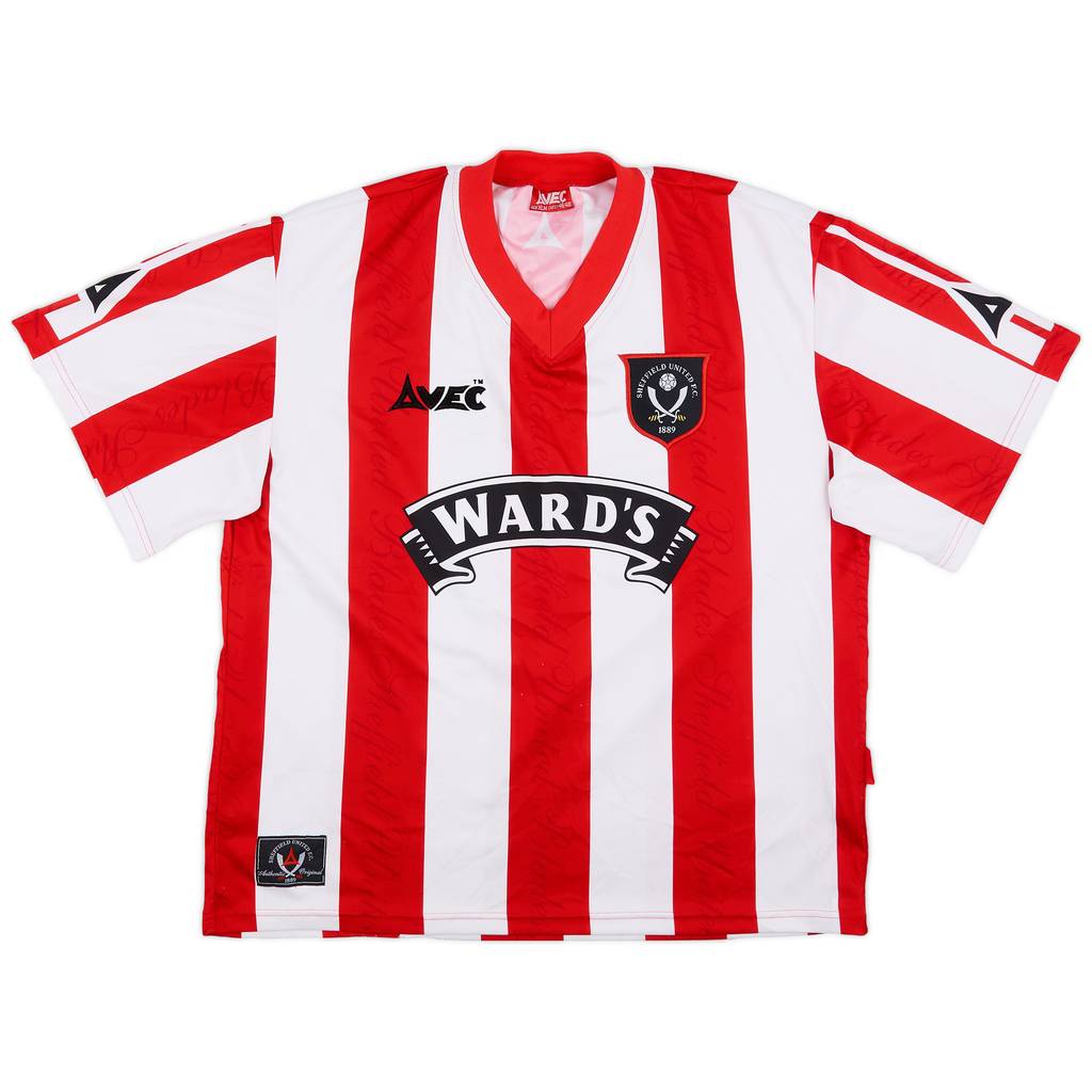 1996-97 Sheffield United Home Shirt - 8/10 - (XL)