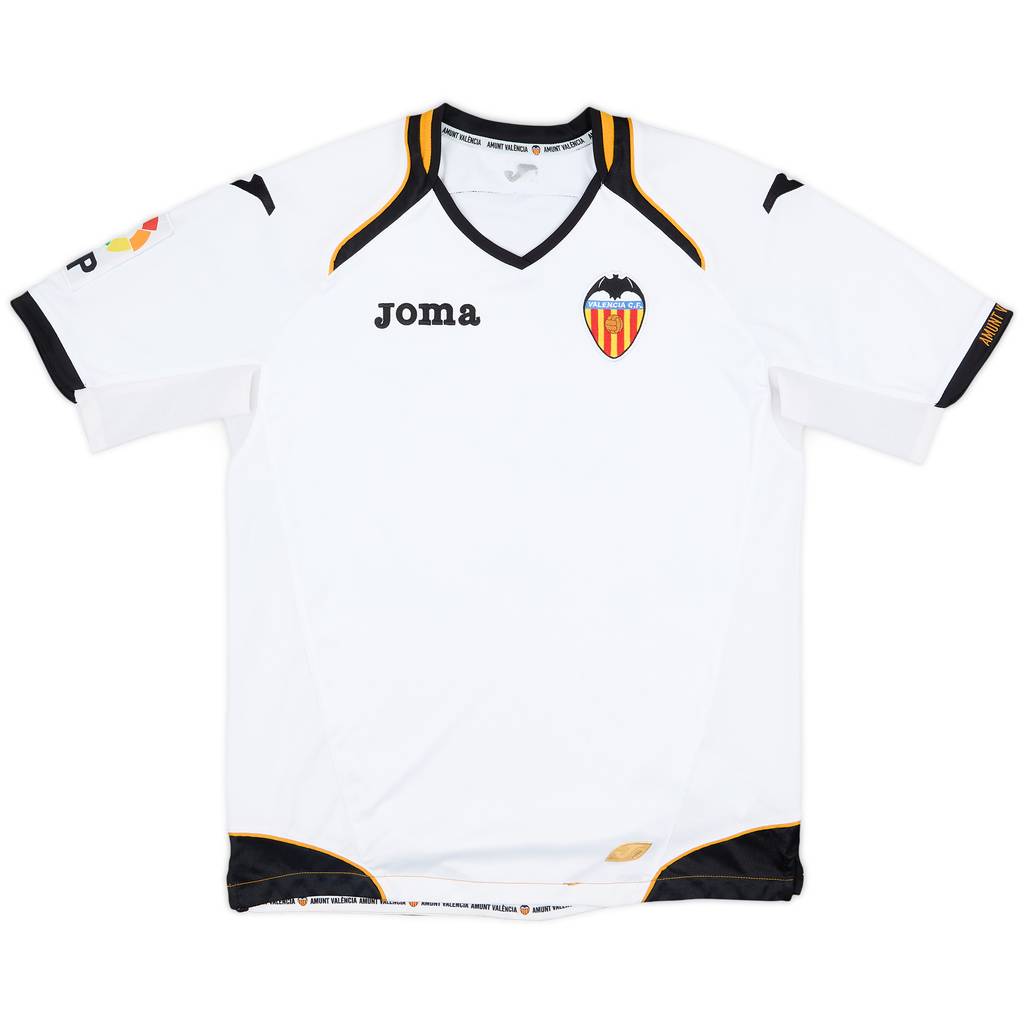 2011-12 Valencia Home Shirt - 9/10 - (S)