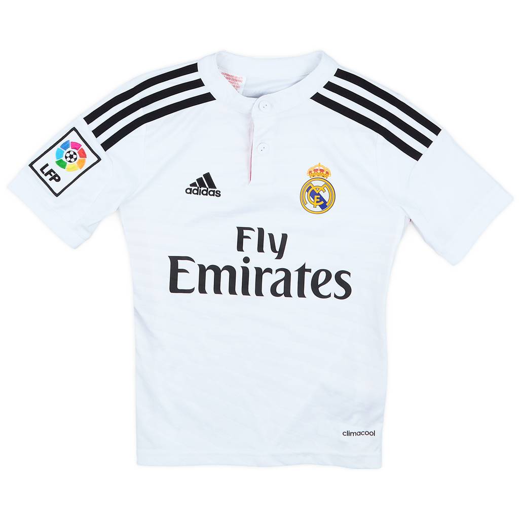 2014-15 Real Madrid Home Shirt - 9/10 - (S.Boys)