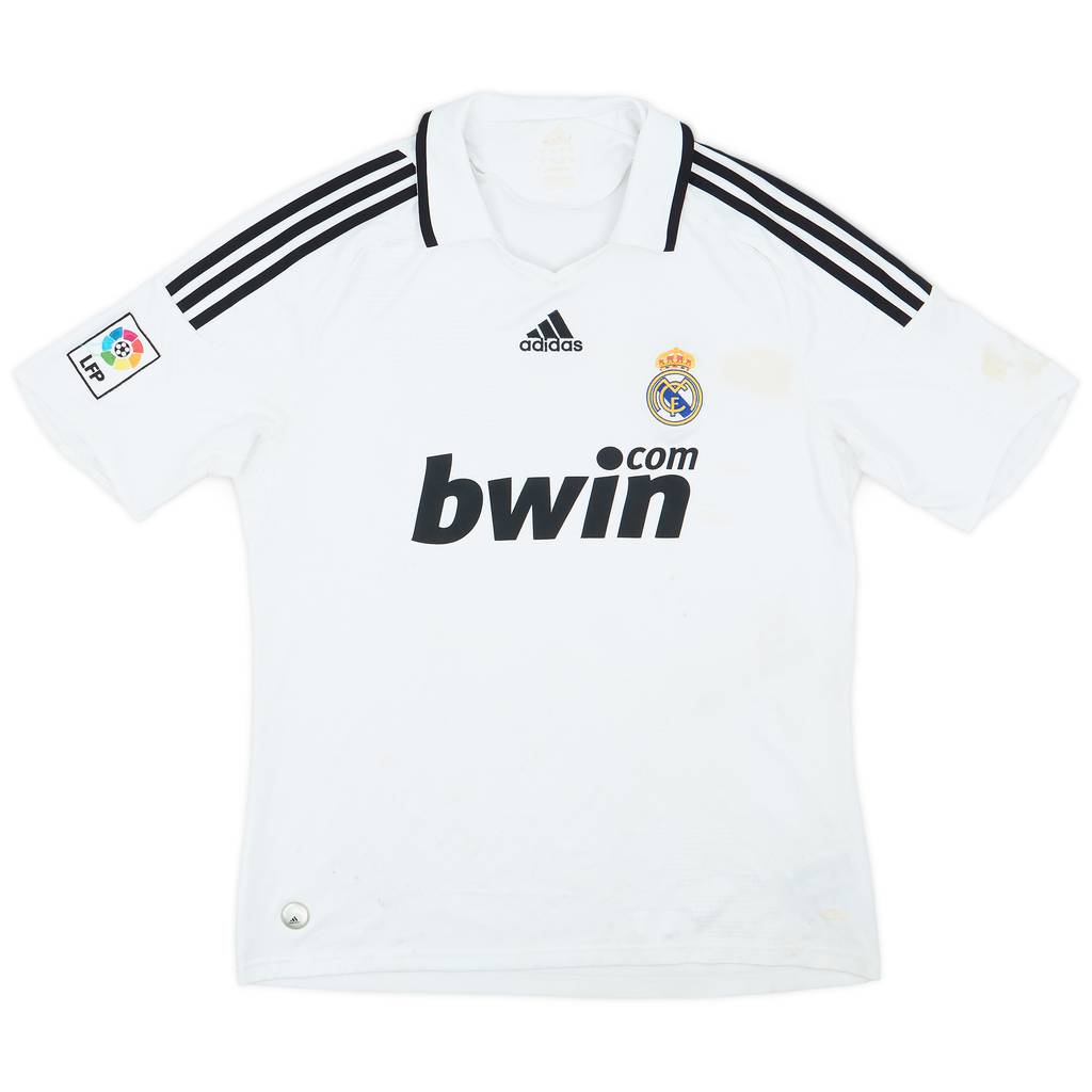 2008-09 Real Madrid Home Shirt - 5/10 - (L)