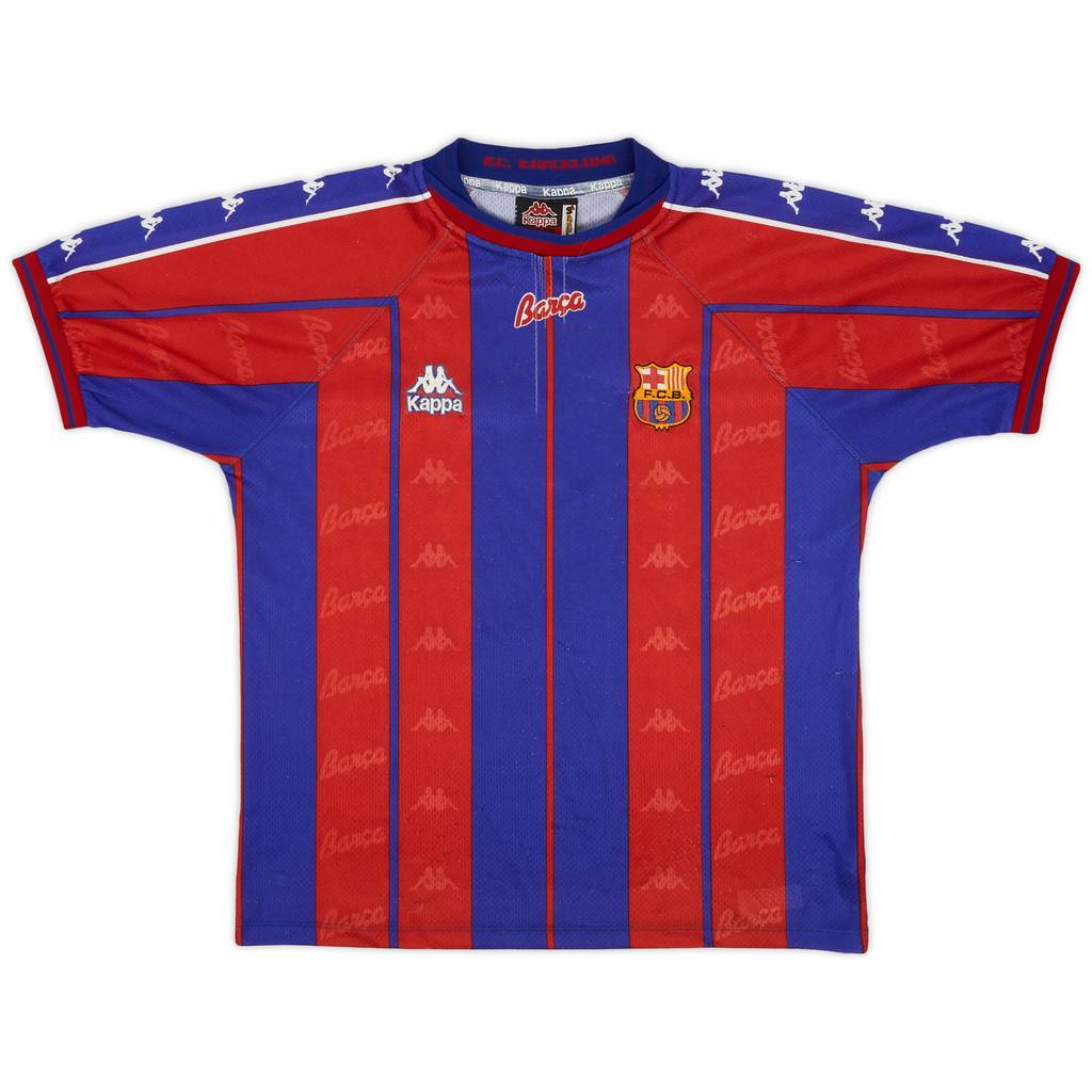 1997-98 Barcelona Home Shirt - 6/10 - (S)