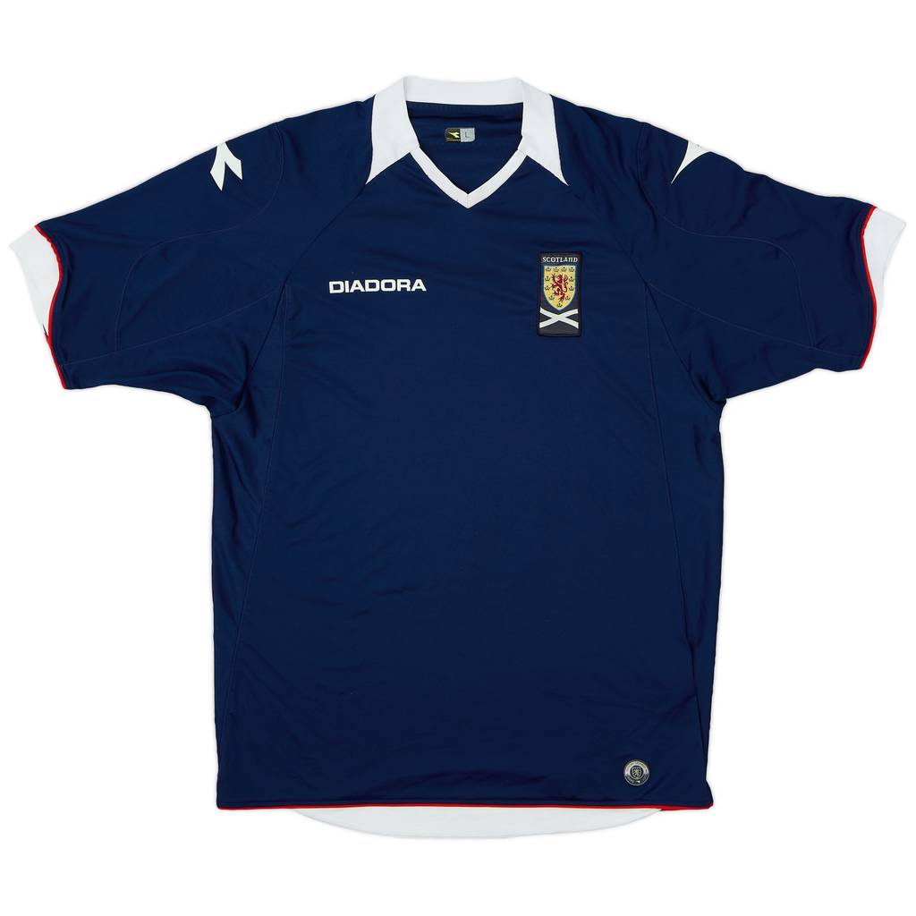 2008-09 Scotland Home Shirt - 7/10 - (L)