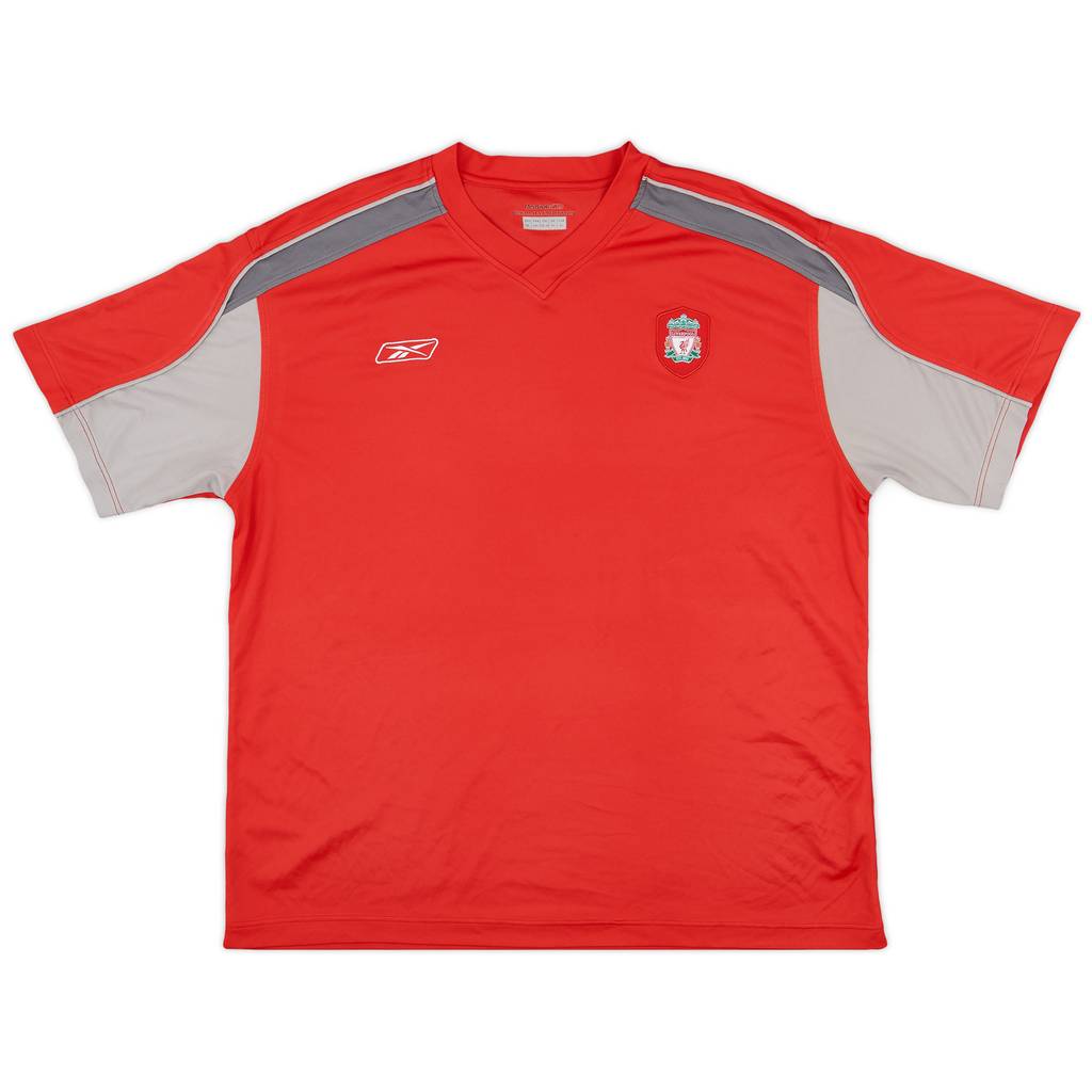 2002-03 Liverpool Reebok Training Shirt - 7/10 - (XL)