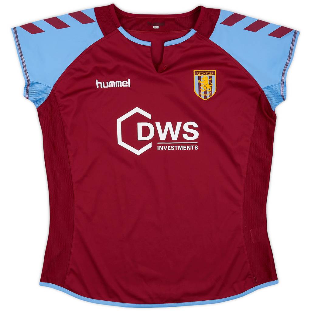 2005-06 Aston Villa Home Shirt - 8/10 - (Women's L)