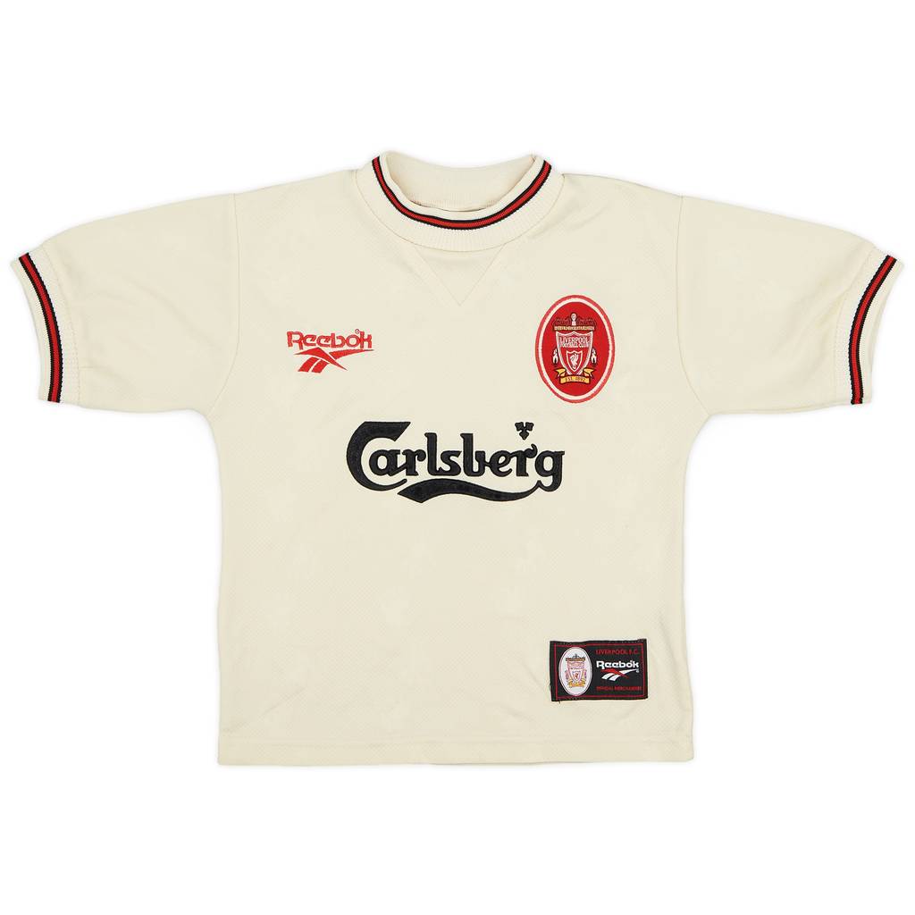 1996-97 Liverpool Away Shirt - 8/10 - (7-8 Years)