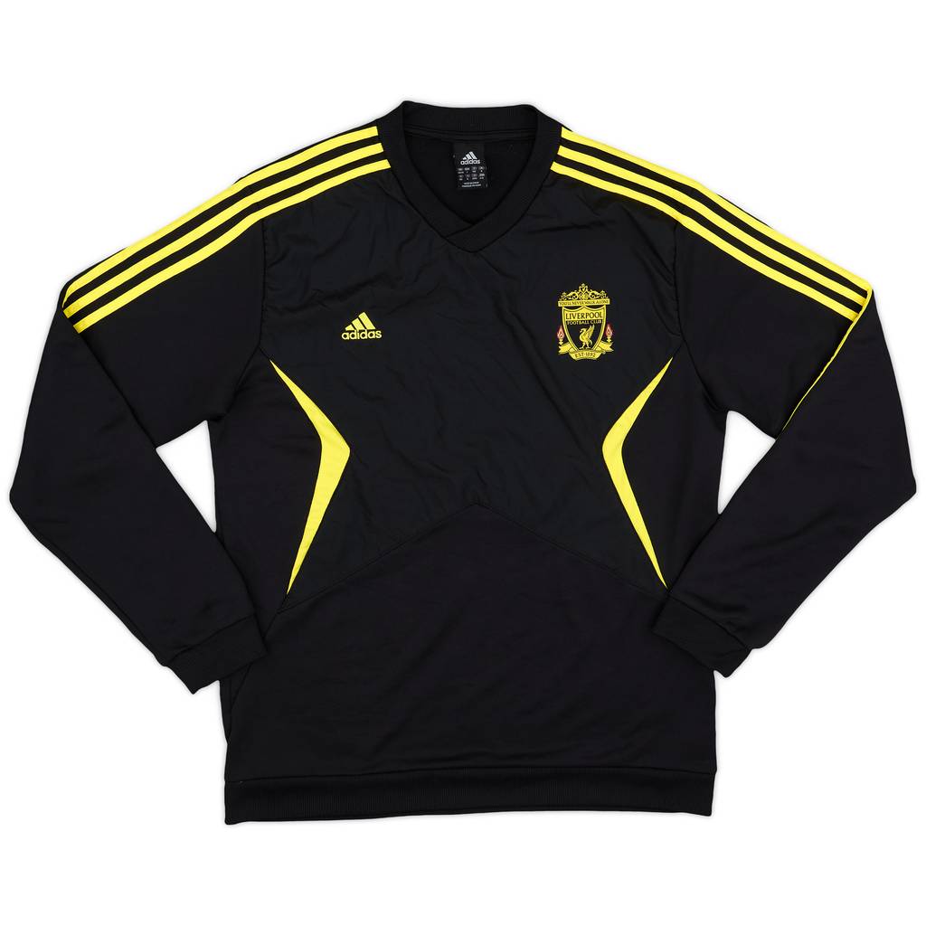 2010-11 Liverpool adidas Drill Top - 8/10 - (L/XL)