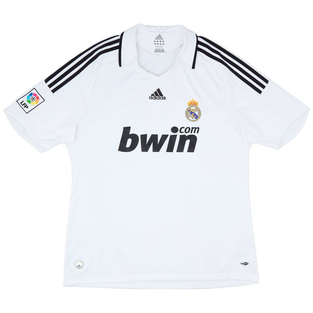 2008-09 Real Madrid Home Shirt - 5/10 - (XL)