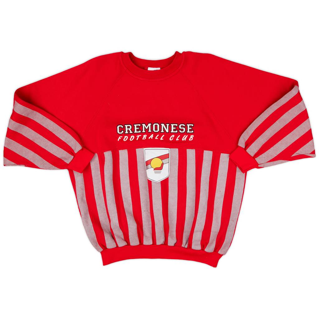 1990-91 Cremonense Le Felpe dei Grandi Club Sweat Top - 8/10 - (L)