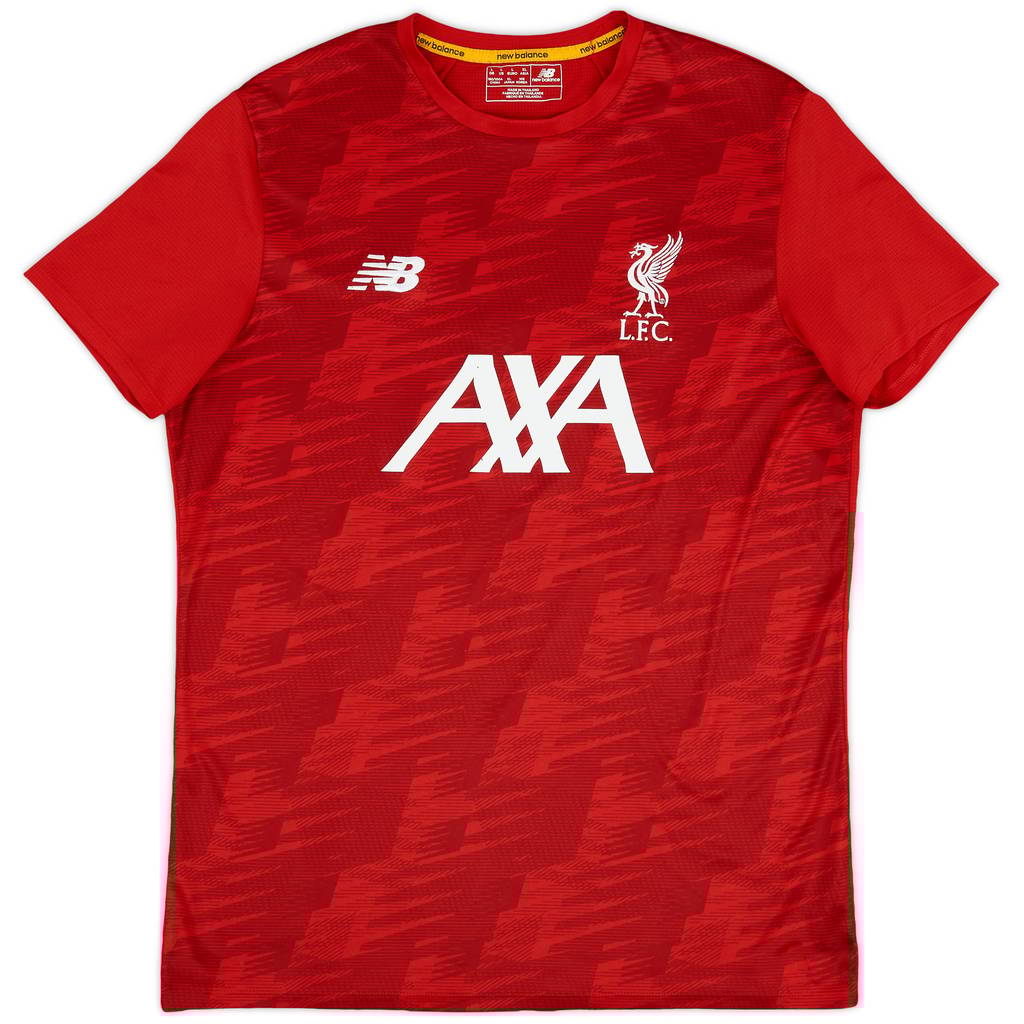 2019-20 Liverpool New Balance Training Shirt - 7/10 - (L)