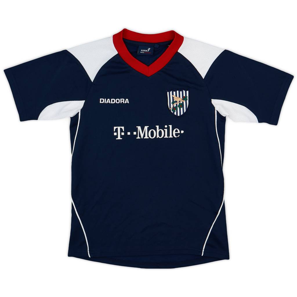 2005-06 West Brom Diadora Training Shirt - 7/10 - (S.Boys)