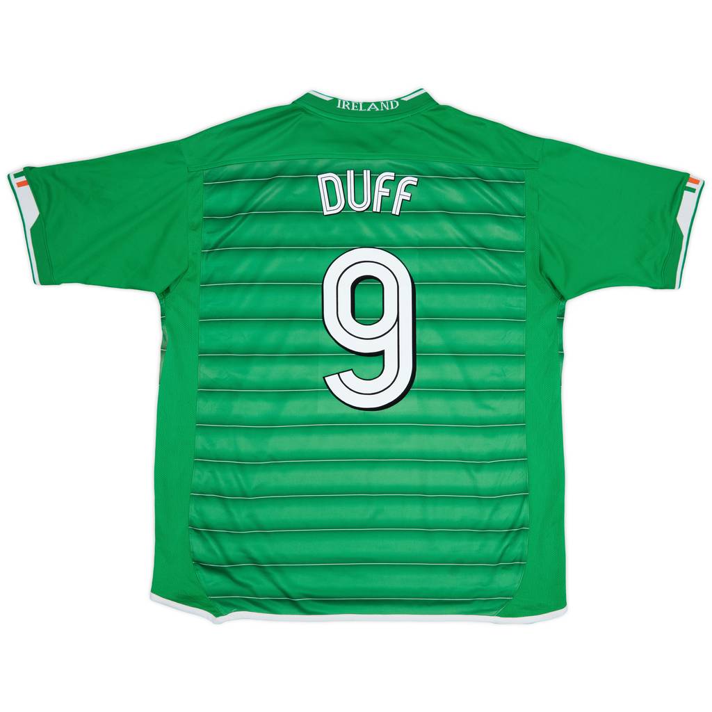 2003-04 Ireland Home Shirt Duff #9 - 5/10 - (XL)