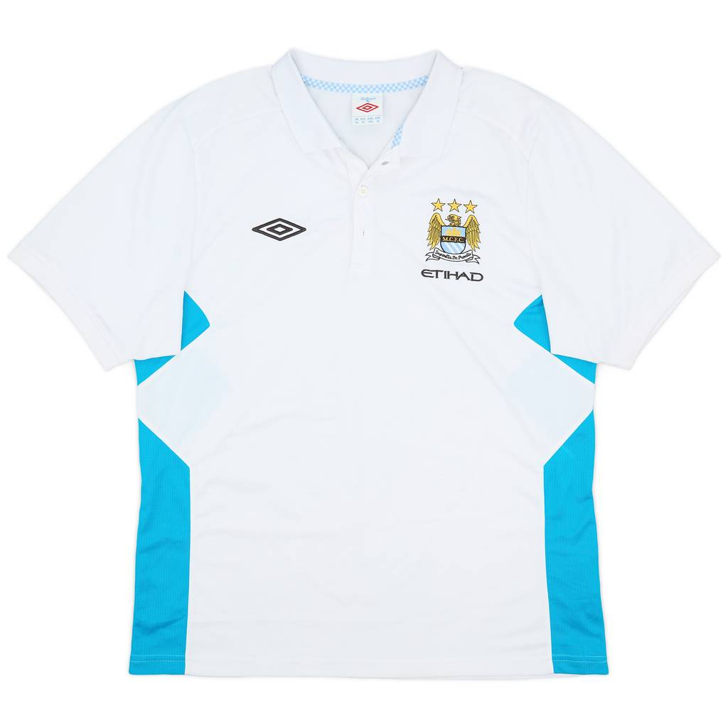 2011-12 Manchester City Umbro Polo Shirt - 6/10 - (XL)