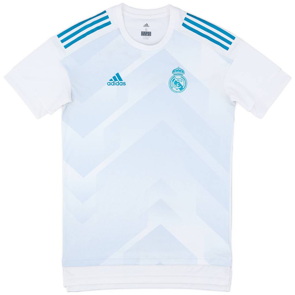 2017-18 Real Madrid adidas Training Shirt - 5/10 - (S)