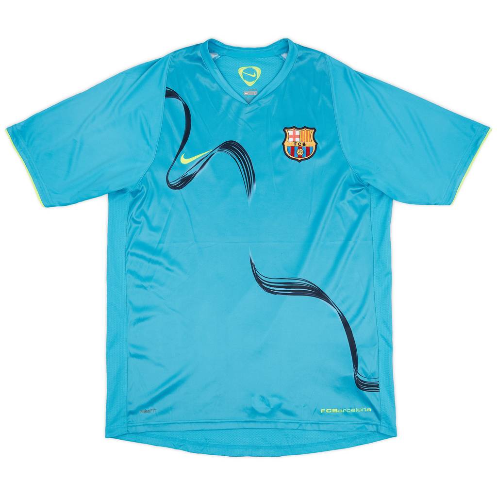 2008-09 Barcelona Nike Training Shirt - 7/10 - (L)