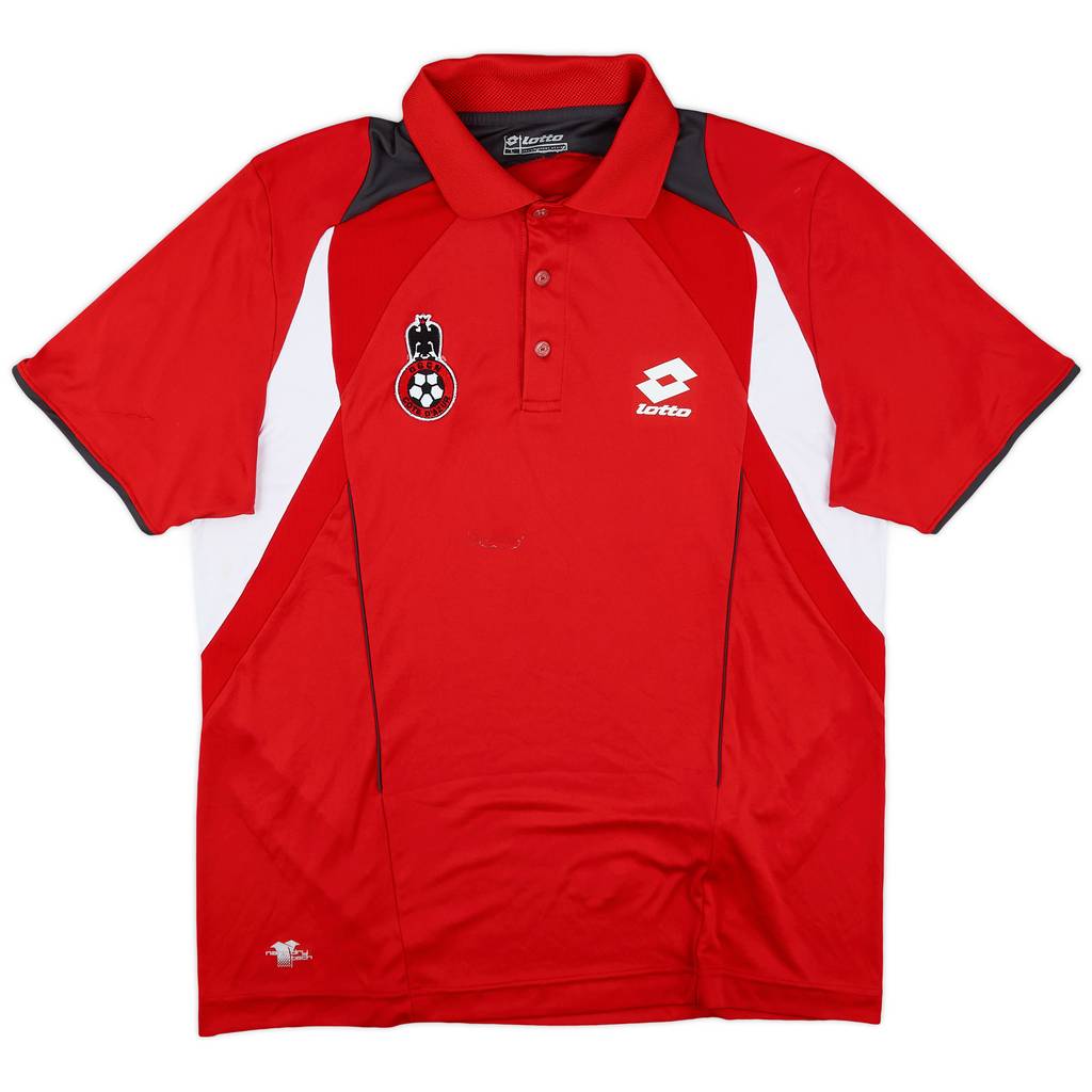 2010-11 OGC Nice Lotto Polo Shirt - 7/10 - (L)
