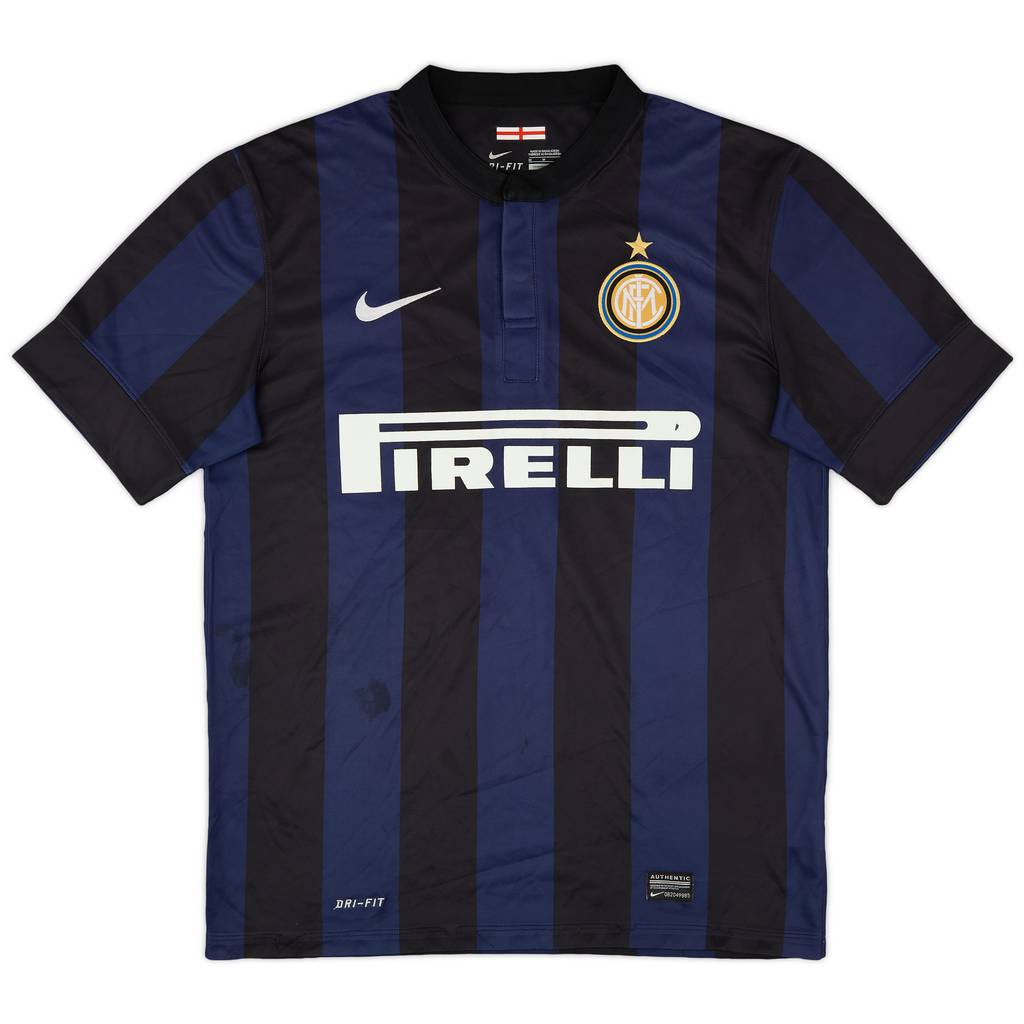 2013-14 Inter Milan Home Shirt - 4/10 - (M)