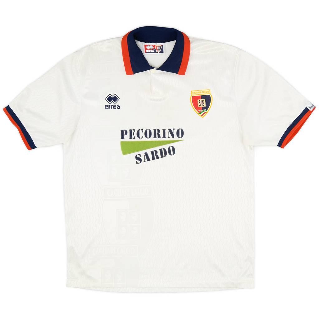1993-95 Cagliari Away Shirt - 8/10 - (M)