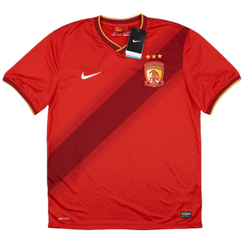 2014 Guangzhou Evergrande Home CSL Shirt (XL)