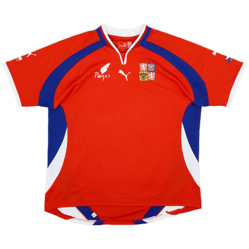 2000-02 Czech Republic Home Shirt - 5/10 - (XL)