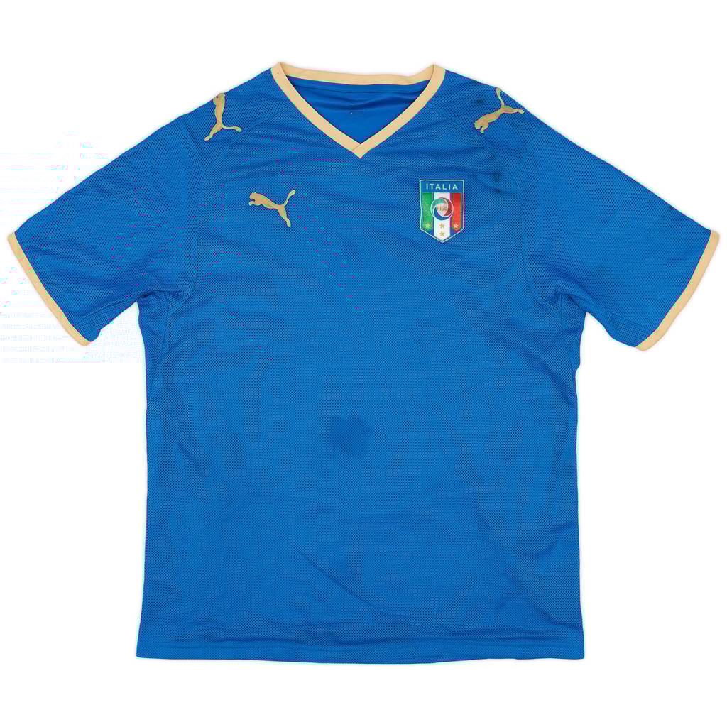 2007-08 Italy Home Shirt - 5/10 - (S)
