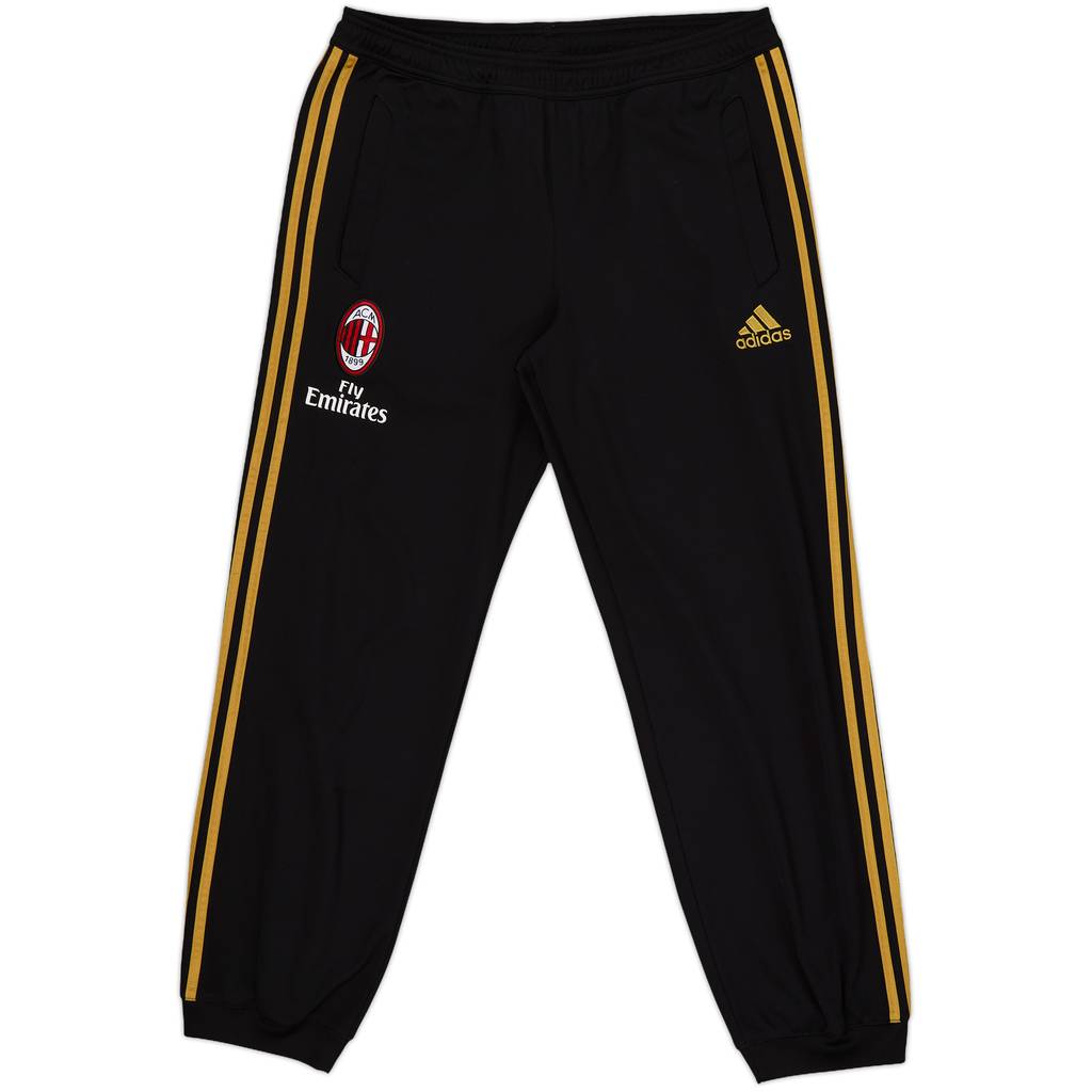2013-14 AC Milan adidas Track Pants/Bottoms - 8/10 - (M)