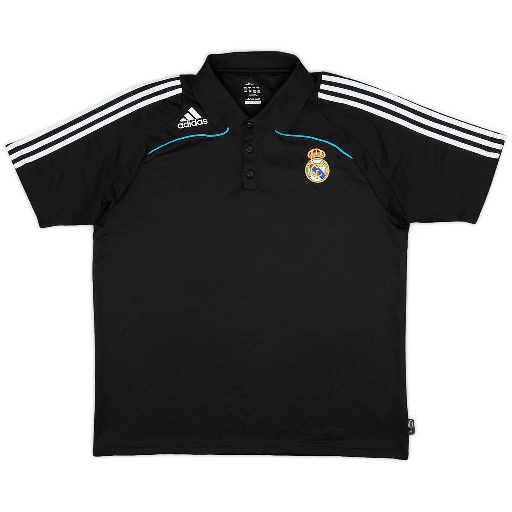 2008-09 Real Madrid adidas Polo Shirt - 8/10 - (XL/XXL)