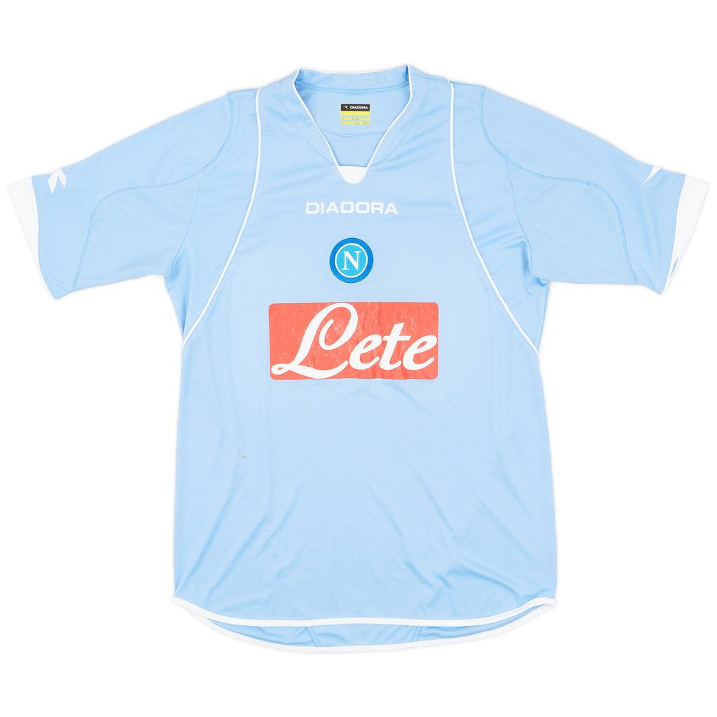2007-08 Napoli Home Shirt - 6/10 - (L)