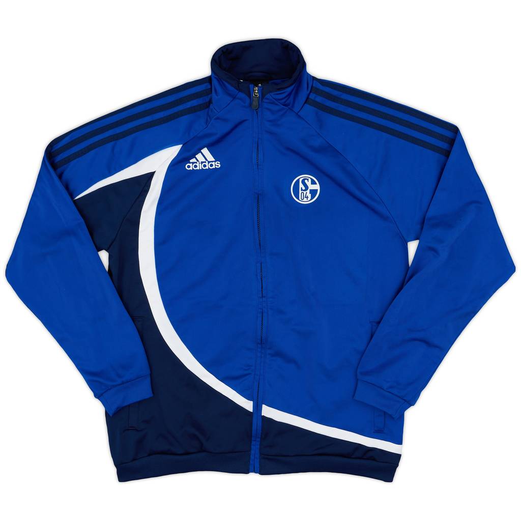 2006-07 Schalke adidas Track Jacket - 8/10 - (XL.Boys)