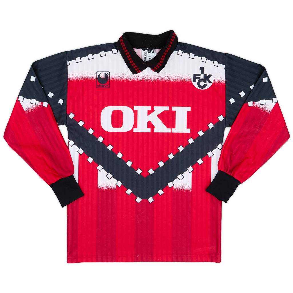 1993-94 Kaiserslautern Home L/S Shirt - 9/10 - (S)