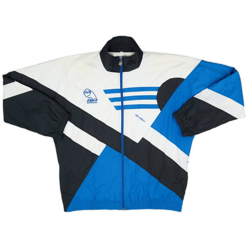 1991-93 Sheffield Wednesday Umbro Track Jacket - 8/10 - (L)