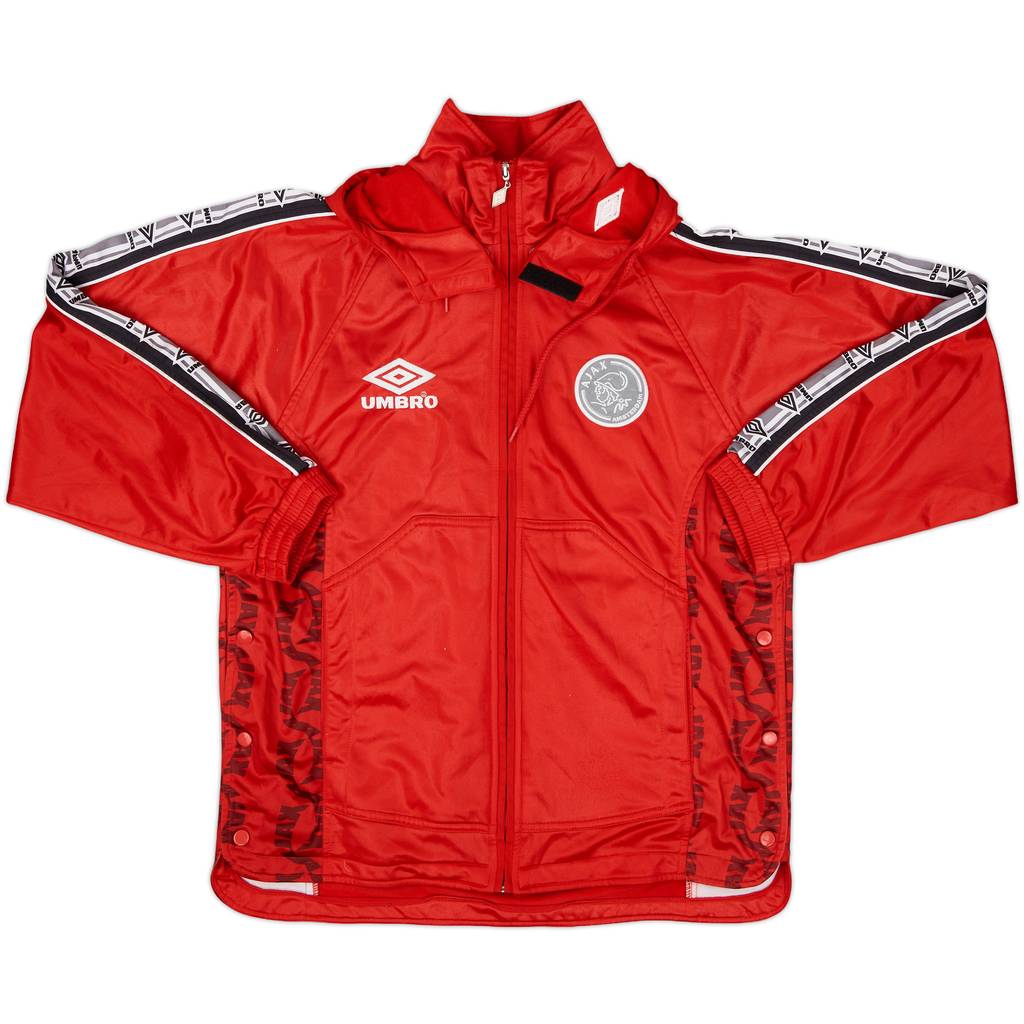 1997-98 Ajax Umbro Hooded Track Jacket - 8/10 - (S)