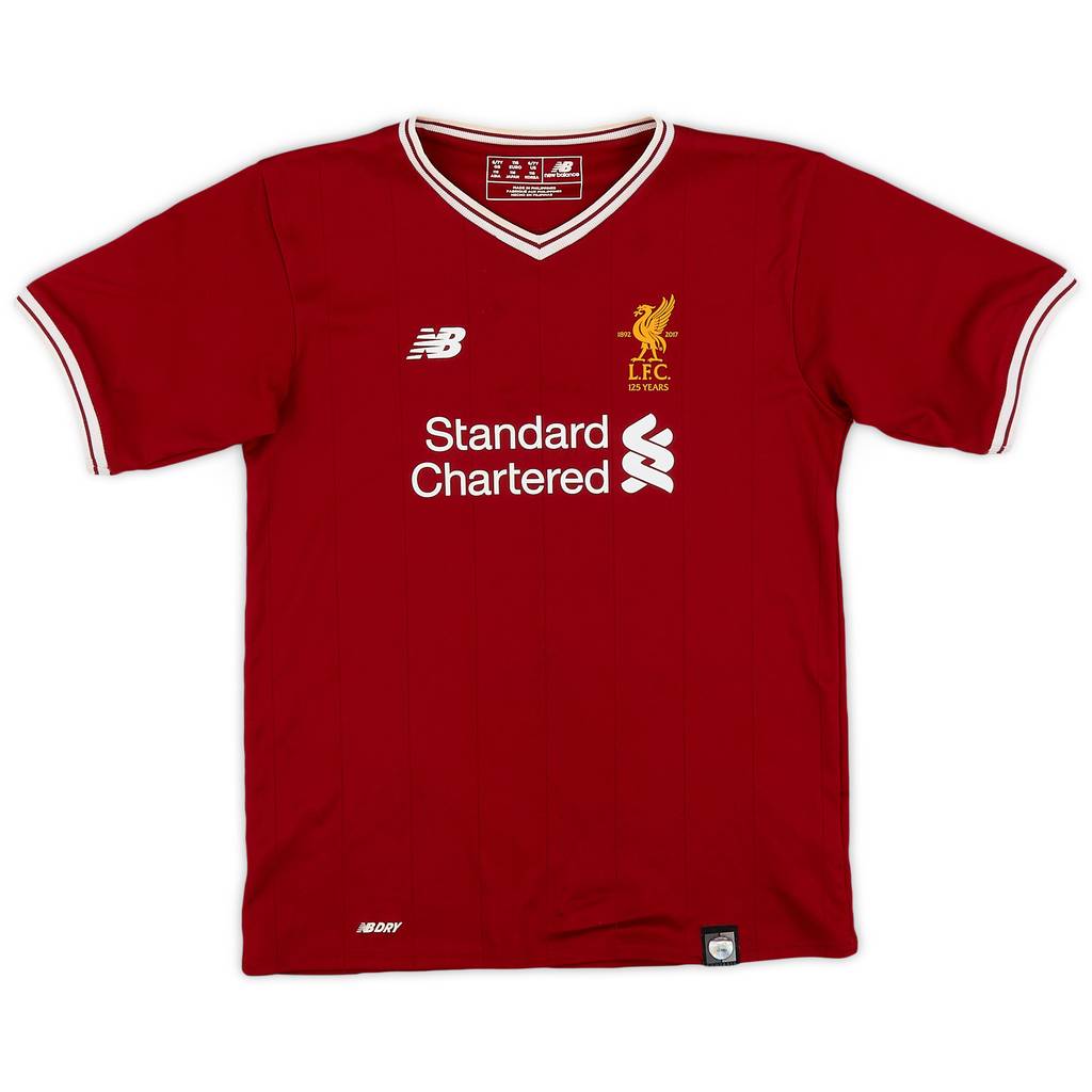 2017-18 Liverpool 125 Years Home Shirt - 6/10 - (6-7 Years)