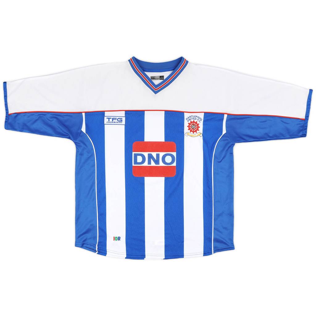 2002-03 Hartlepool Home Shirt - 9/10 - (L)