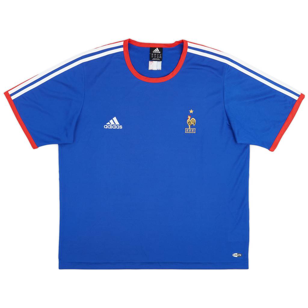 2004-06 France adidas Training Shirt - 9/10 - (XL)