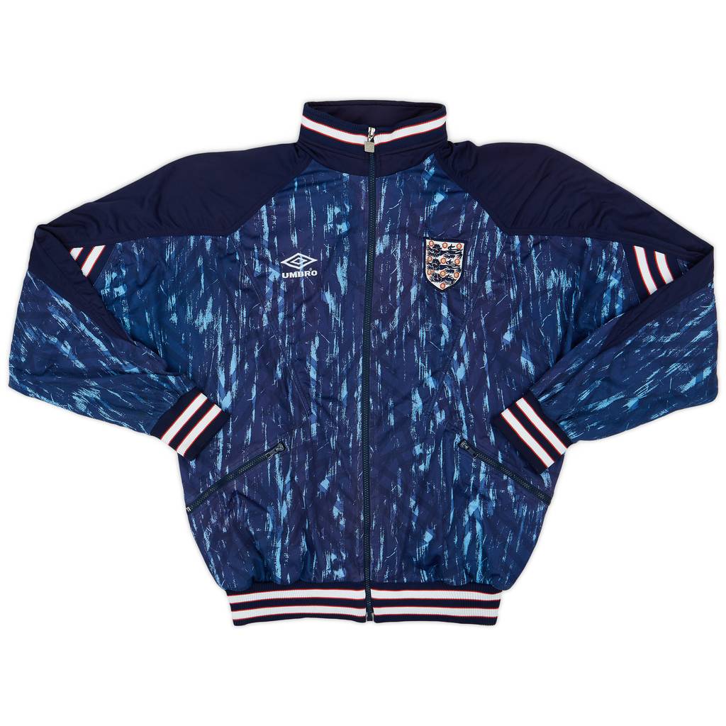1993-95 England Umbro Track Jacket - 9/10 - (XL)