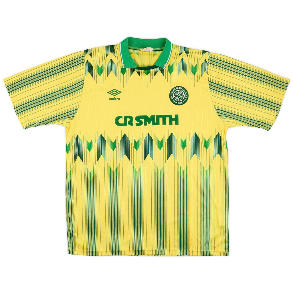 1989-91 Celtic Away Shirt - 8/10 - (L)