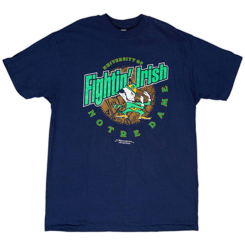 1991 Notre Dame Fighting Irish Starter Tee - 9/10 - (XL)