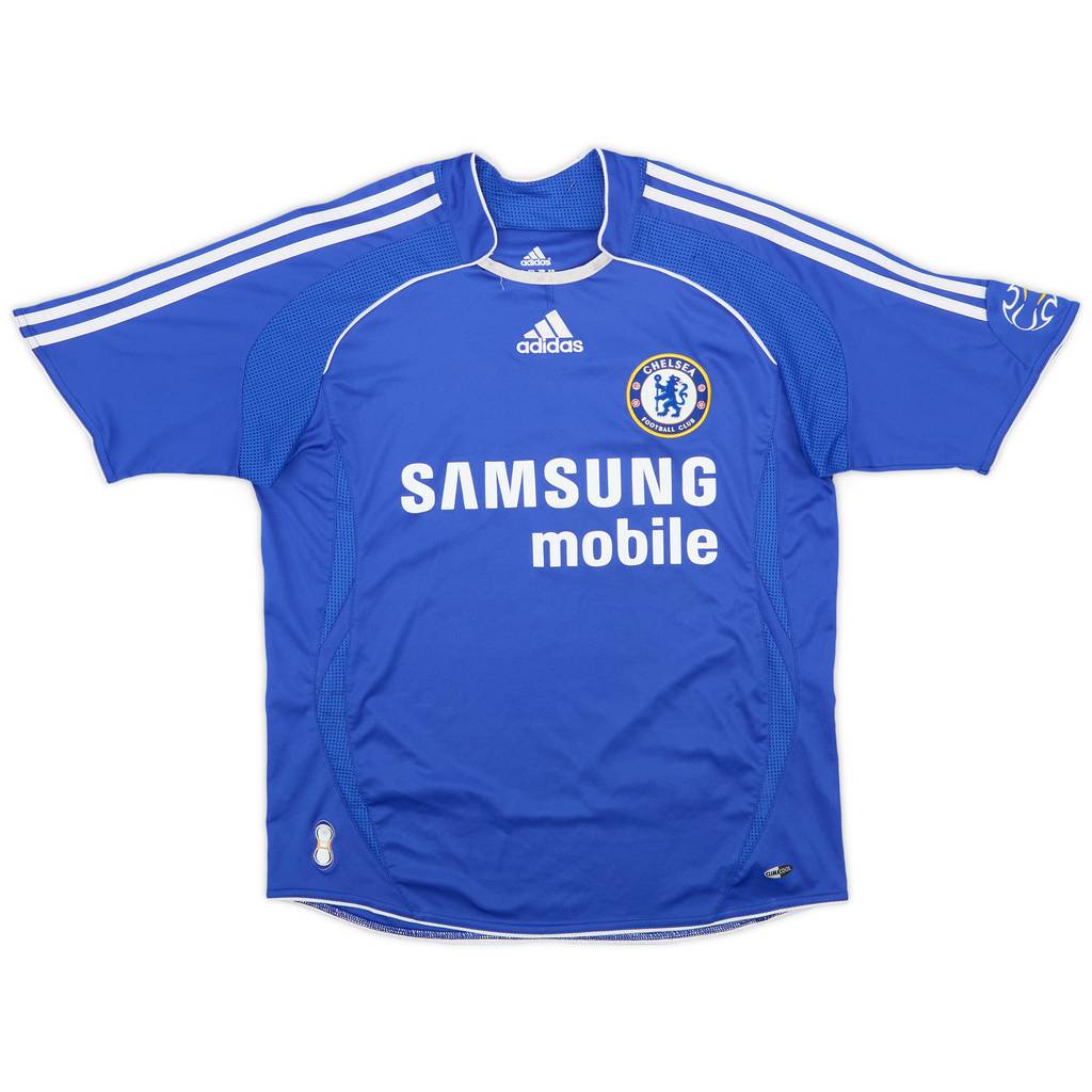 2006-08 Chelsea Home Shirt - 8/10 - (XL.Boys)