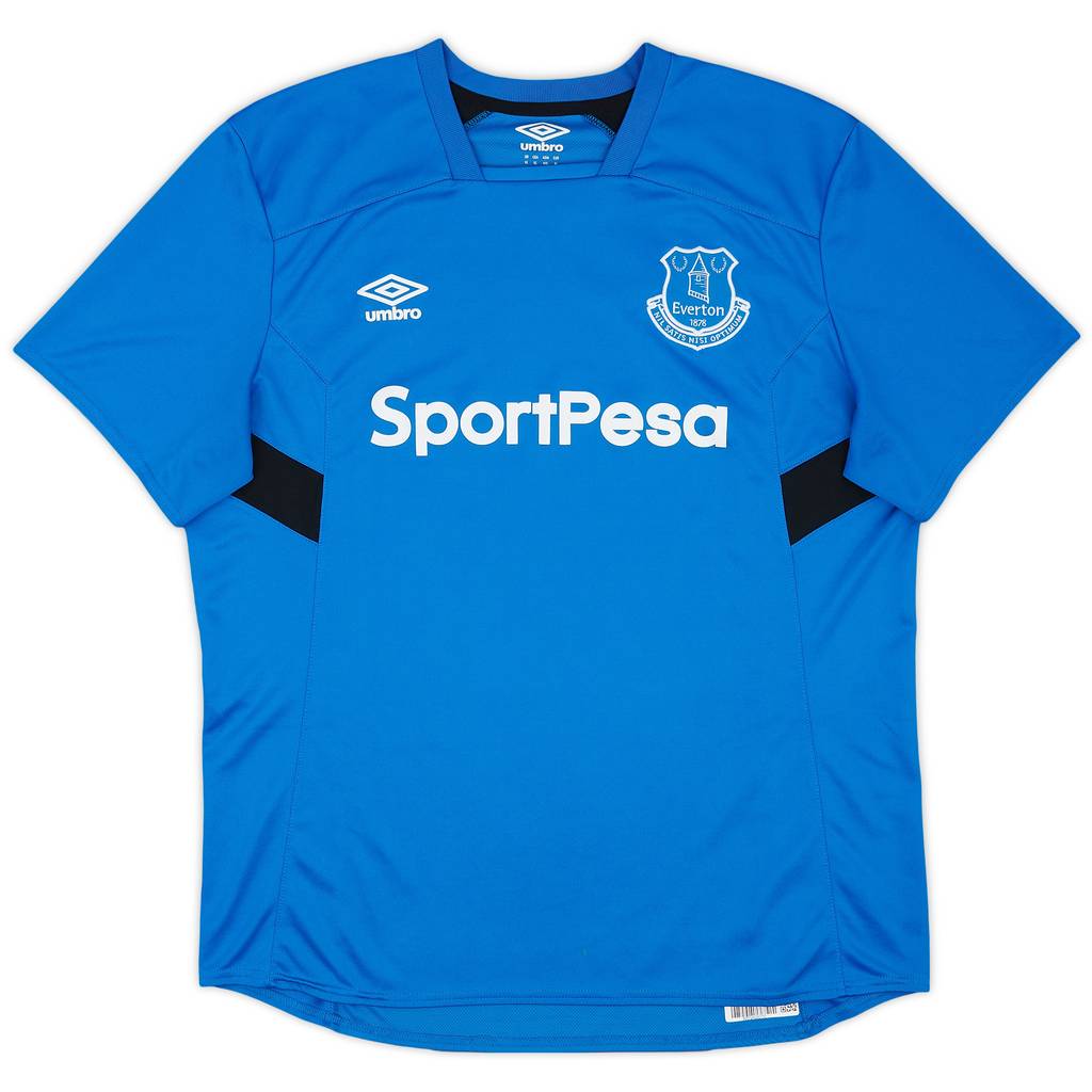 2017-18 Everton Umbro Training Shirt - 8/10 - (XL)
