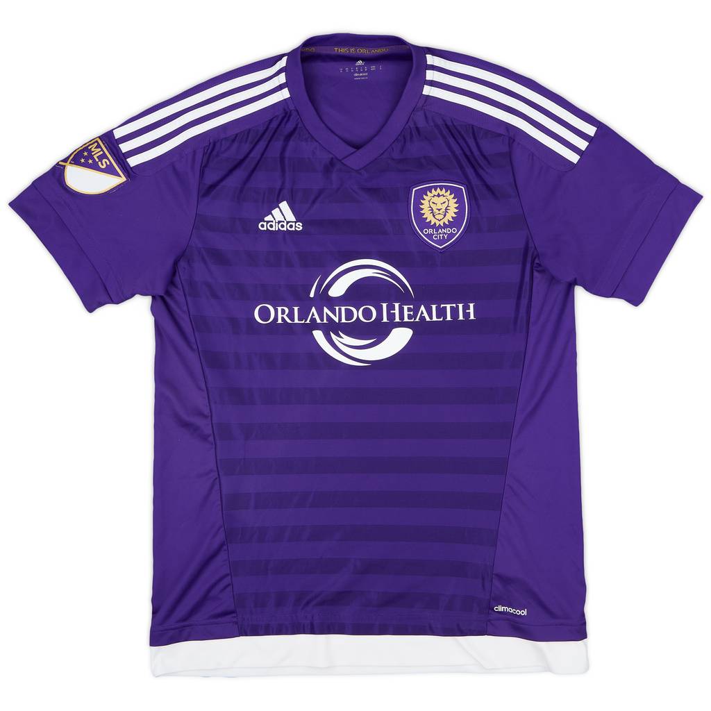 2016 Orlando City Home Shirt - 8/10 - (M)