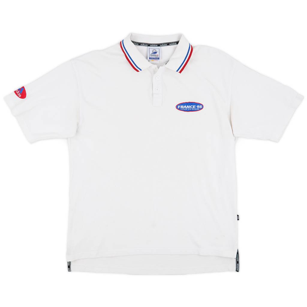 1998 France World Cup Polo Shirt - 6/10 - (L)