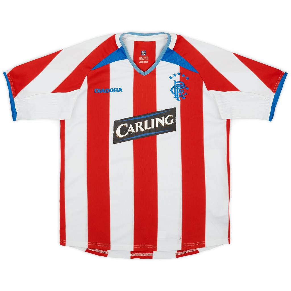 2003-04 Rangers Away Shirt - 6/10 - (Y)