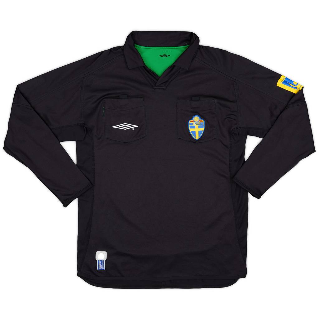 2000s Sweden Umbro Referee L/S Shirt - 9/10 - (L)