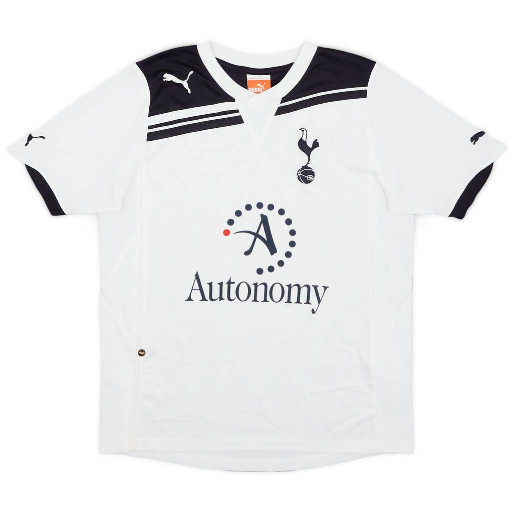 2010-11 Tottenham Home Shirt - 8/10 - (L.Boys)